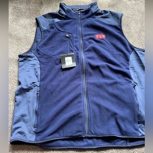 TLC RLX Ralph Lauren Mens Navy Golf Vest Size XXL NWOT